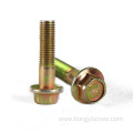 Color Galvanized Hex Head Flange Bolt